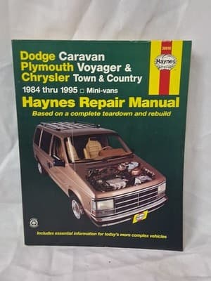 '84 - '95 Dodge Caravan; Plymouth Voyage; Chrysler Town & Country Haynes 30010