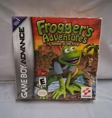 Frogger's Adventures Temple of Frog - Authentic Complete GameBoy Advance GBA CIB