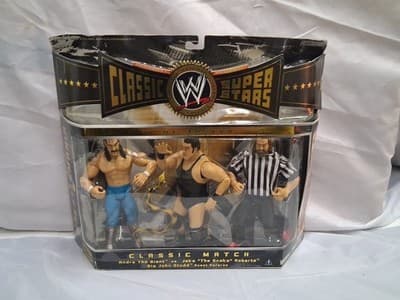 Jakks Pacific WWE Classic Superstars Jim Neidhart Marty Jannetty Tito Santana