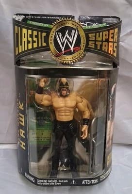 JAKKS - WWE CLASSIC SUPERSTARS - ROAD WARRIOR HAWK - NEW!! #33