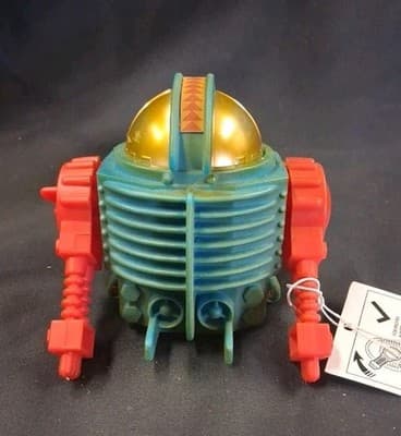 Russ Berrie No 8658 ROBOT Wind Up CHINA With Tags