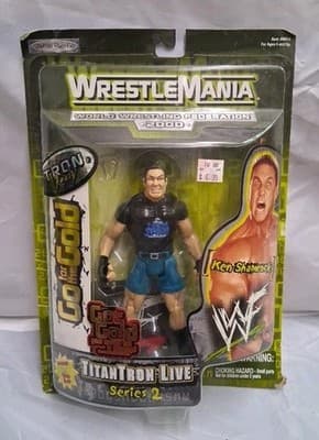 Jakks Pacific Wrestlemania TitanTron Live Series 2 Ken Shamrock Action Figure