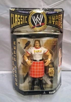 WWE Rowdy Roddy Piper Classic Super Stars Kilt 2004 Jakks Pacific #90641 NEW