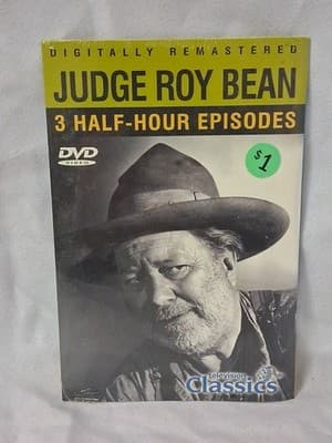 Judge Roy Bean DVD 3 Episodes 1955-1956 Edgar Buchannon New SEALED