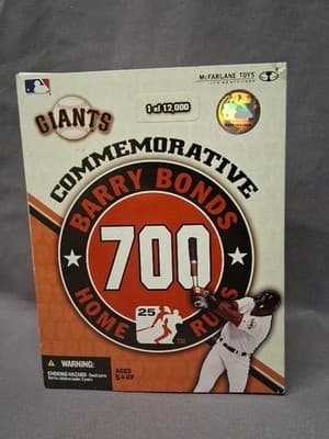 McFarlane Barry Bonds 700 Home Runs Commemorative Limited Figure 1 of 12,000 NEW