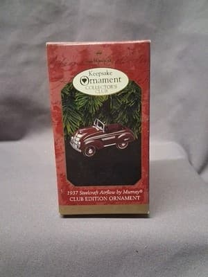 Hallmark 1937 Steelcraft Airflow by Murray Keepsake Ornament in Original Box