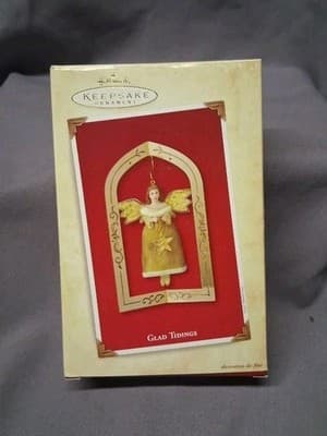 Hallmark Keepsake Christmas Tree Ornament Glad Tidings