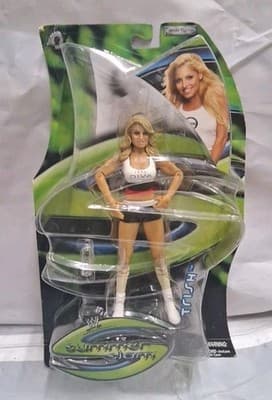 Brand New WWE 2004 Summer Slam Trish 7" ACTION FIGURE Jakks Pacific Sealed