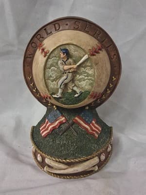 (1) Baseball World Series Bookend Heavy Duty. ⚾️