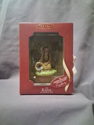 Hallmark Keepsake Ornament Kaya An American Girls Collection Christmas Tree Deco