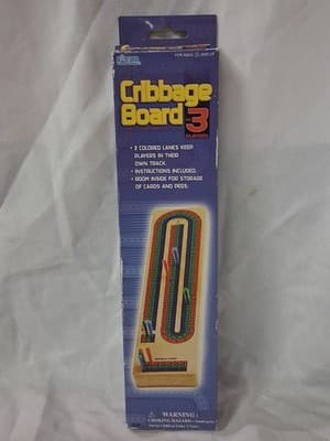 Cribbage Board For 3