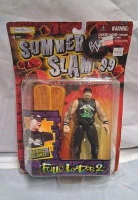 WWE Jakks Bone Crunching Action Fully Loaded 2 Road Dogg MOC Pac DX BCA WWF