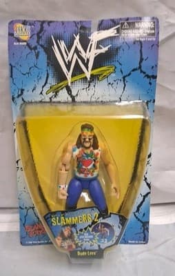 WWF World Wrestling Federation DUDE LOVE Slammers 2 Wrestling Action Figure 1998