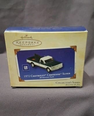 2003 Hallmark 1972 Chevrolet Cheyenne Super #9 in All American Trucks Series NIB