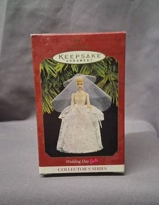 1997 Hallmark Keepsake Wedding Day Barbie Ornament