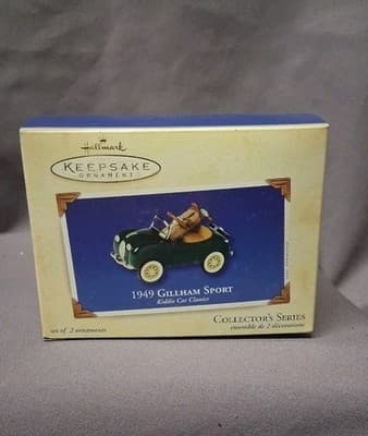 Hallmark Keepsake Kiddie Car Classics 1949 Gillham Sport Ornament Unused NIB