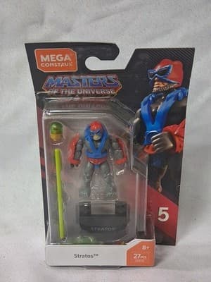 🔥Mega Construx Masters of the Universe STRATOS Pro Builders Figure MOTU🔥