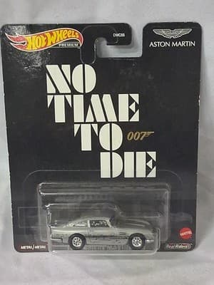 Hot Wheels 1963 Aston Martin DB5 Model Car No Time To Die