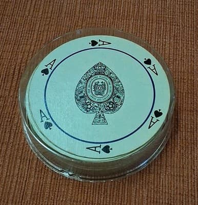 Vintage John Waddington Ltd Circular Playing Cards Deck
