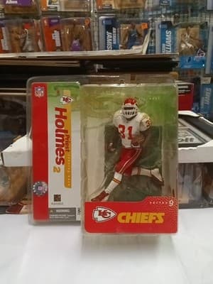 2004 McFarlane Series 9 Kansas City Chiefs Priest Holmes Figure Sealed FREESHIP