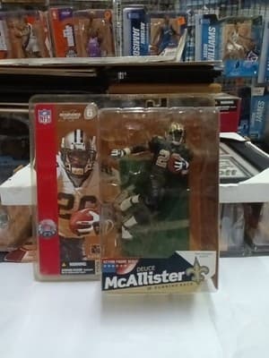McFarlane Sport's Picks NFL SERIES 6 DEUCE MCALLISTER CHASE Figure 2003 Saints