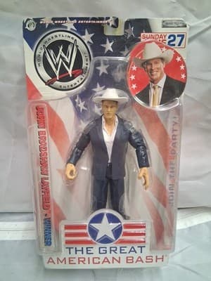 2004 Jakks WWE The Great American Bash JOHN BRADSHAW LAYFIELD action figure NEW
