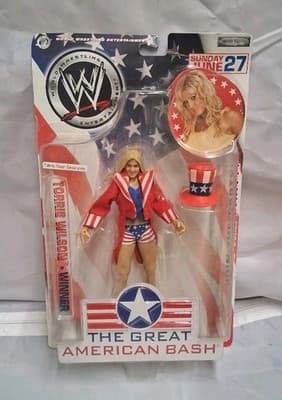 New 2004 Jakks Pacific WWE The Great American Bash Torrie Wilson Action Figure