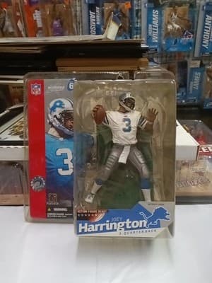 2003 McFarlane NFL Series 6 Joey Harrington White Jersey Variant