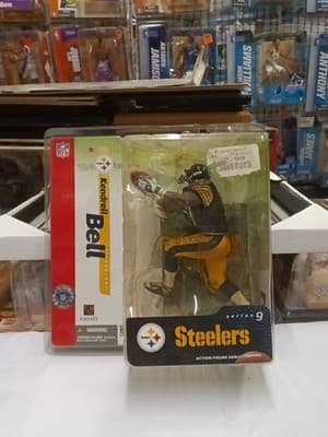 MCFARLANE SPORTSPICKS NFL KENDRELL BELL ROOKIE CHASE INSERT RARE VARIATION