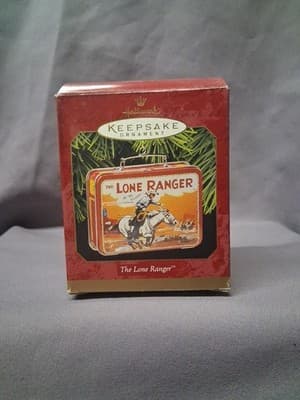 1997 Hallmark Keepsake Ornament The Lone Ranger, Lunchbox