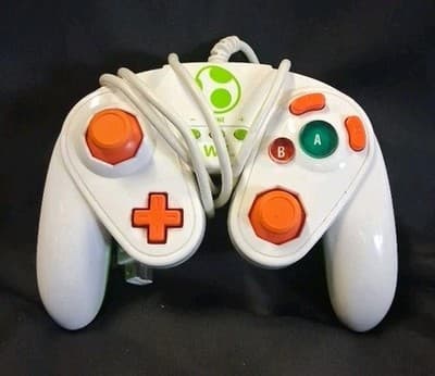 Nintendo Wii / Wii U Yoshi Wired Fight Pad Classic Controller GameCube Layout