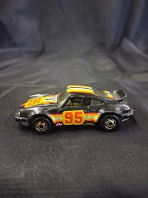 Hot Wheels Hot Ones Porsche 1974 P-911 Turbo Black Die Cast P911 911 VTG Vintage