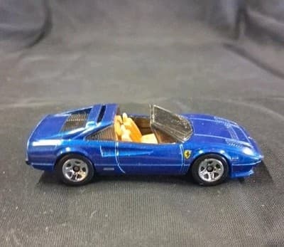 Hot Wheels | FERRARI 308 GTS | 2010 All Stars | (blue w/ tan int) (5SP)