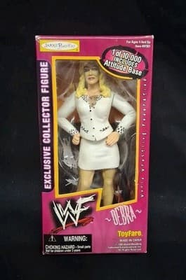 1999 WWF Debra Toyfare Exclusive Jakks Pacific Collector Figure