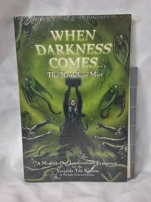 When Darkness Comes: The Nameless Mist, Lovecraftian Horror, Factory Sealed!