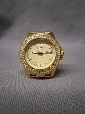 Fossil Riley Multi-Function Rose Gold-Plated Ladies Quartz Watch