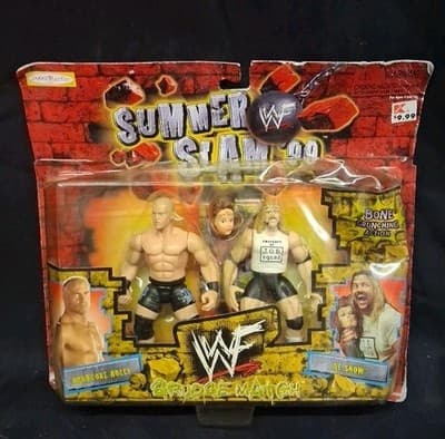 Jakks Pacific WWF Summer Slam ‘99 Grudge Match Hardcore Holly Al Snow NEW Dmg Bx