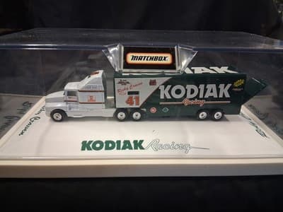 1996 Matchbox White Rose #41 Rickey Craven KODIAK, #3245 of 6000, 1/80