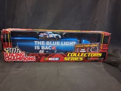 Racing Champions #66 Todd Bodine Transporter & Car Kmart Blue Light 1:64 Diecast