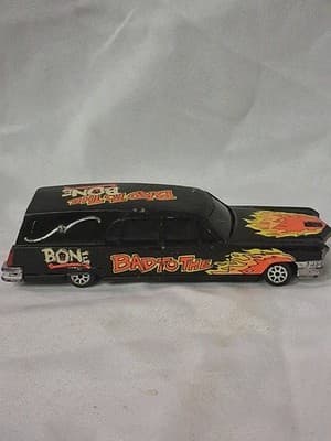 Vintage Mania Road Champs 90s Bad To The Bone Hearse Car 1994 5.25"