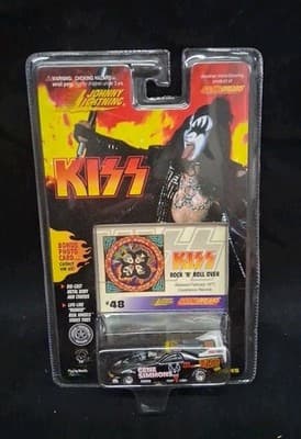 Johnny Lightning KISS Gene Simmons 1:64 Diecast Car w/ROCK 'N' ROLL OVER Album P