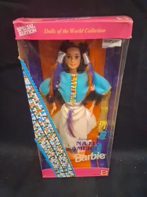 MATTEL - 1993 - BARBIE - SECOND EDITION NATIVE AMERICAN BARBIE - NEW - #65