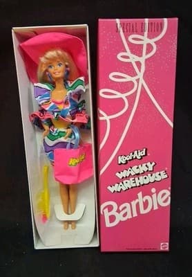 Barbie Fashion Doll Kool-Aid Wacky Warehouse Special Edition Vintage 1994 Mattel