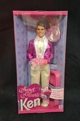 1992 Sweet Hearts Ken #7988 Color Change Items