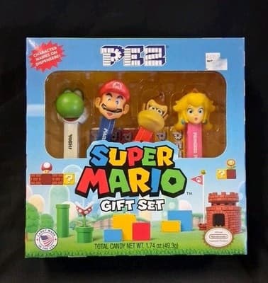 Brand New Sealed PEZ Super Mario Gift Set (NINTENDO) 2017