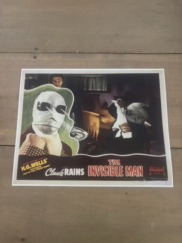 The Invisible Man Reproduction 11 X 14 Movie Lobby Card