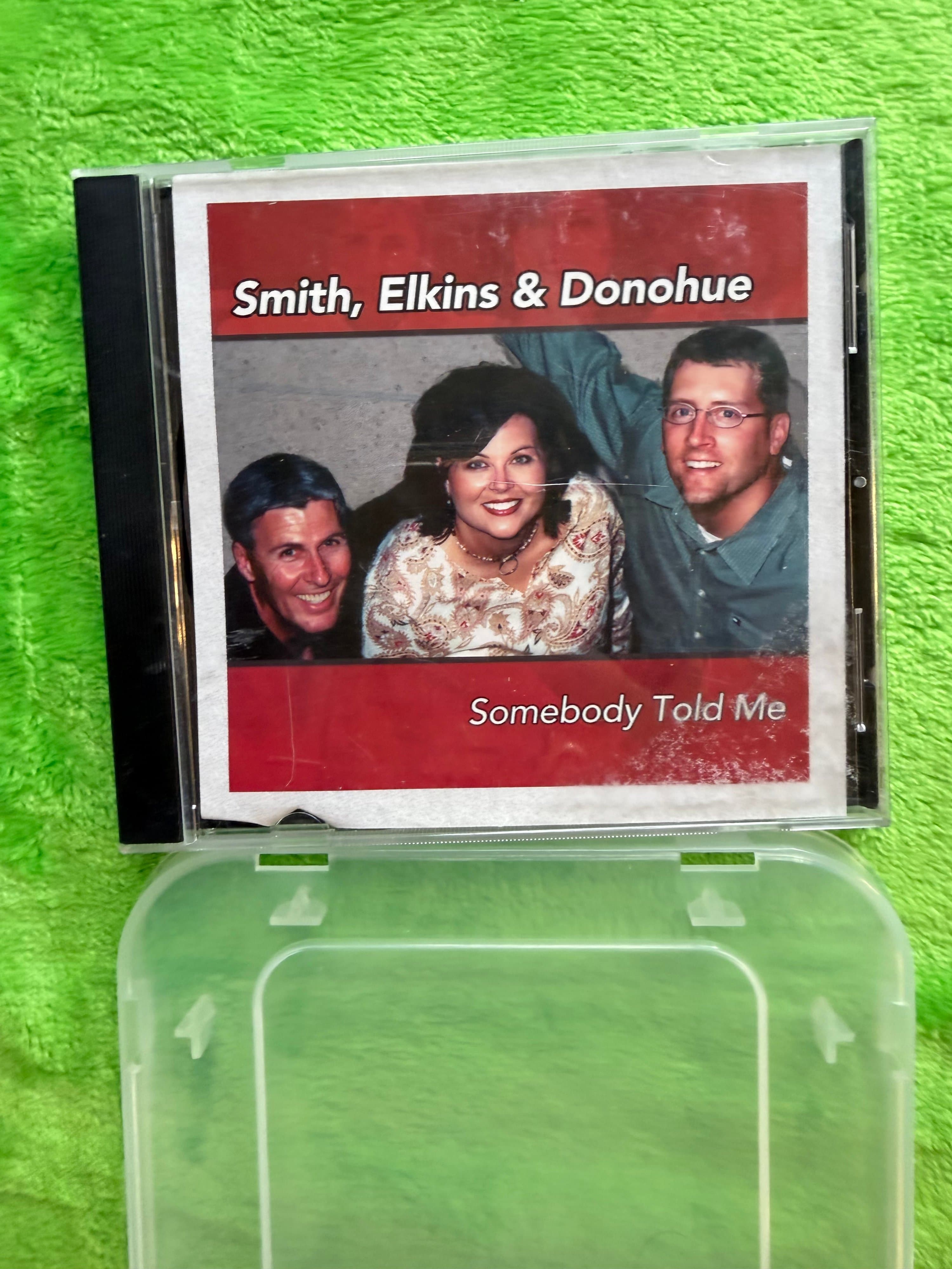 Smith Elkins & Donohue Somebody Told Me CD Southern Gospel SED-001