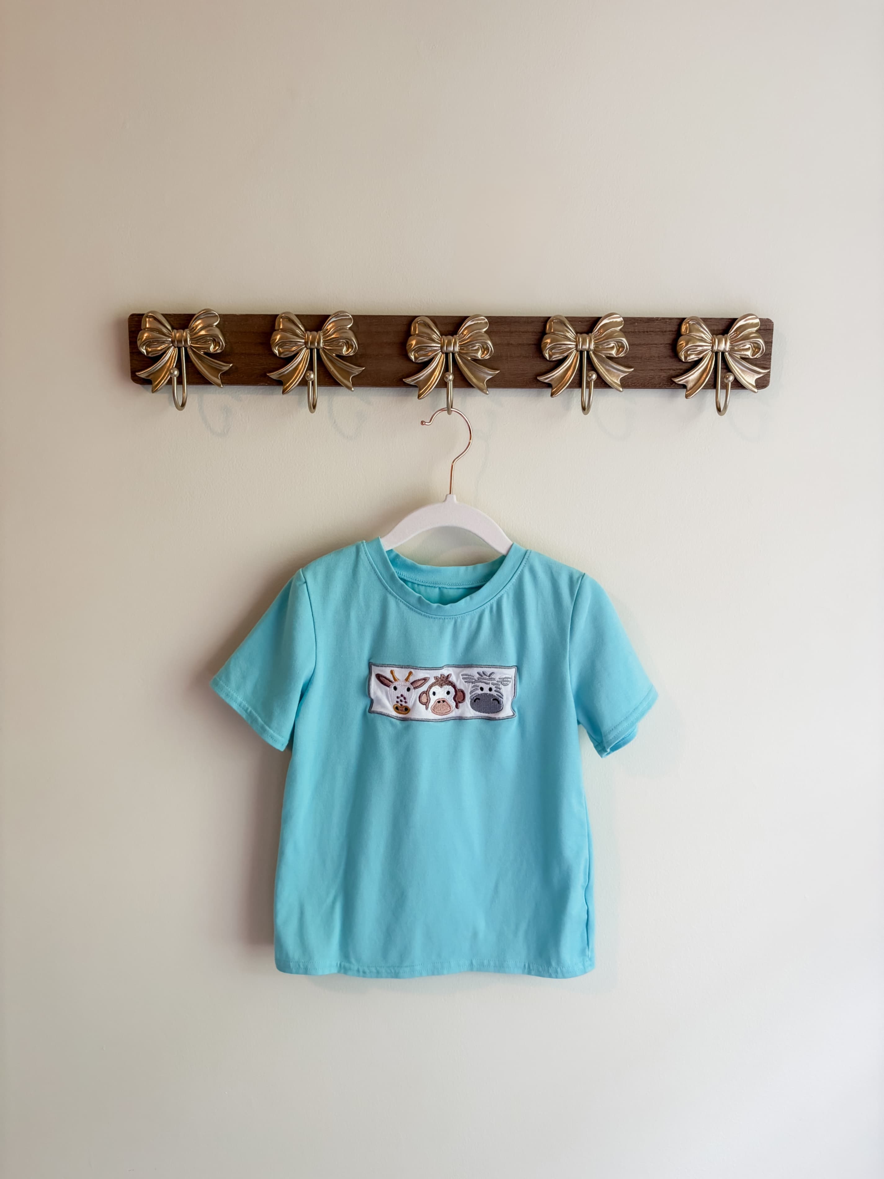 Children's Animal Appliqué T-Shirt size 5-6T
