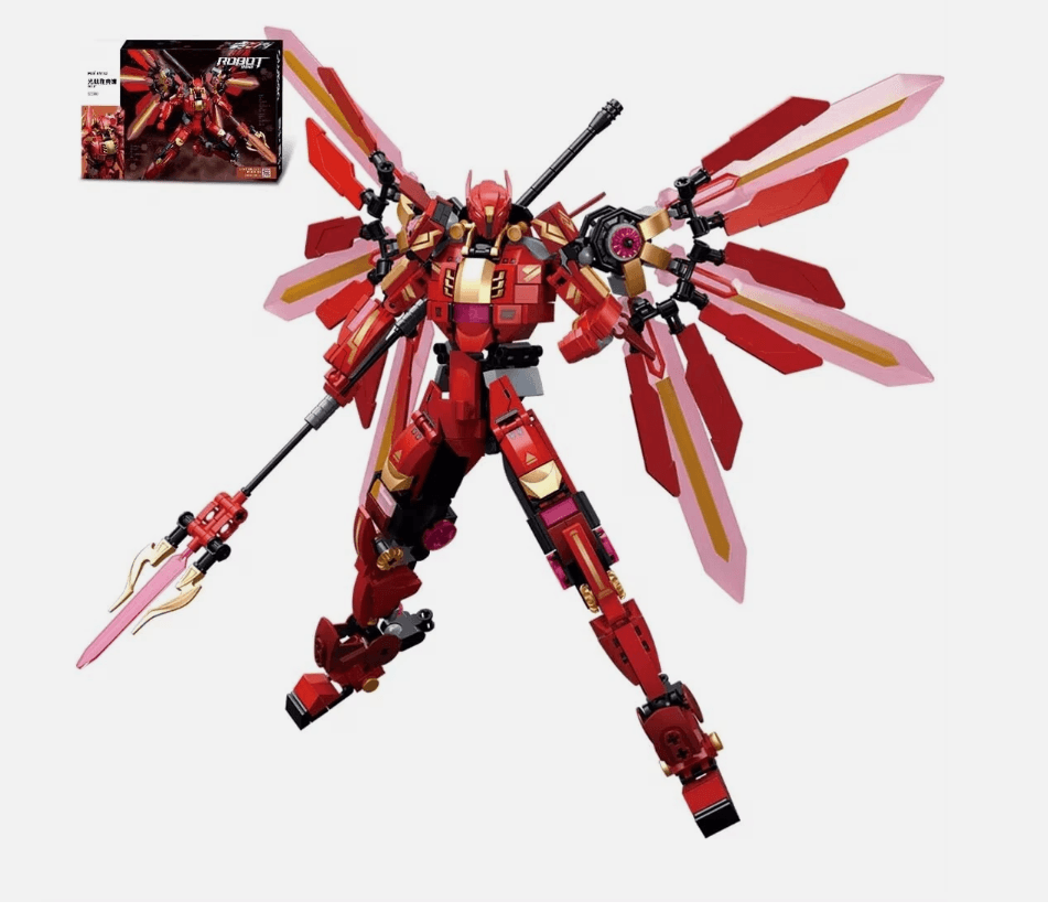 Mech Building Set Samurai Mecha Warriors Building Kit 511 PCS Works w/Lego (N44K