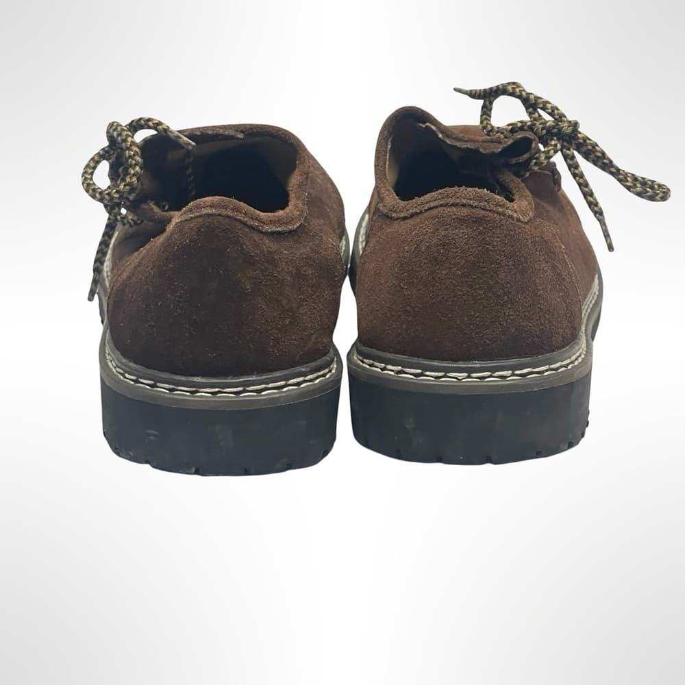 Lederhosen Alpine Men's Brown Suede Shoes size 48